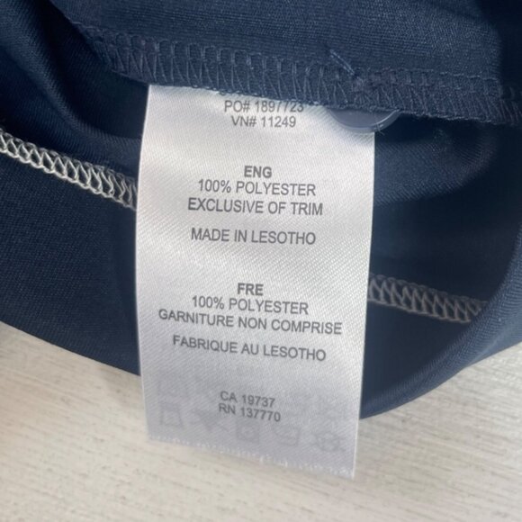 Trimark Real Men Wear Pink Polo Shirt Mens XL Blue American Cancer Society - Picture 9 of 10